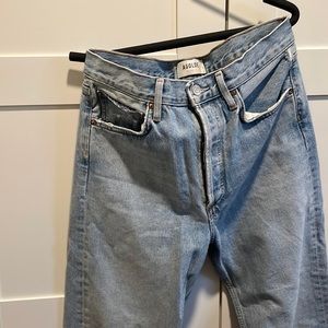 Excellent condition 90s pinch waist Agolde jeans